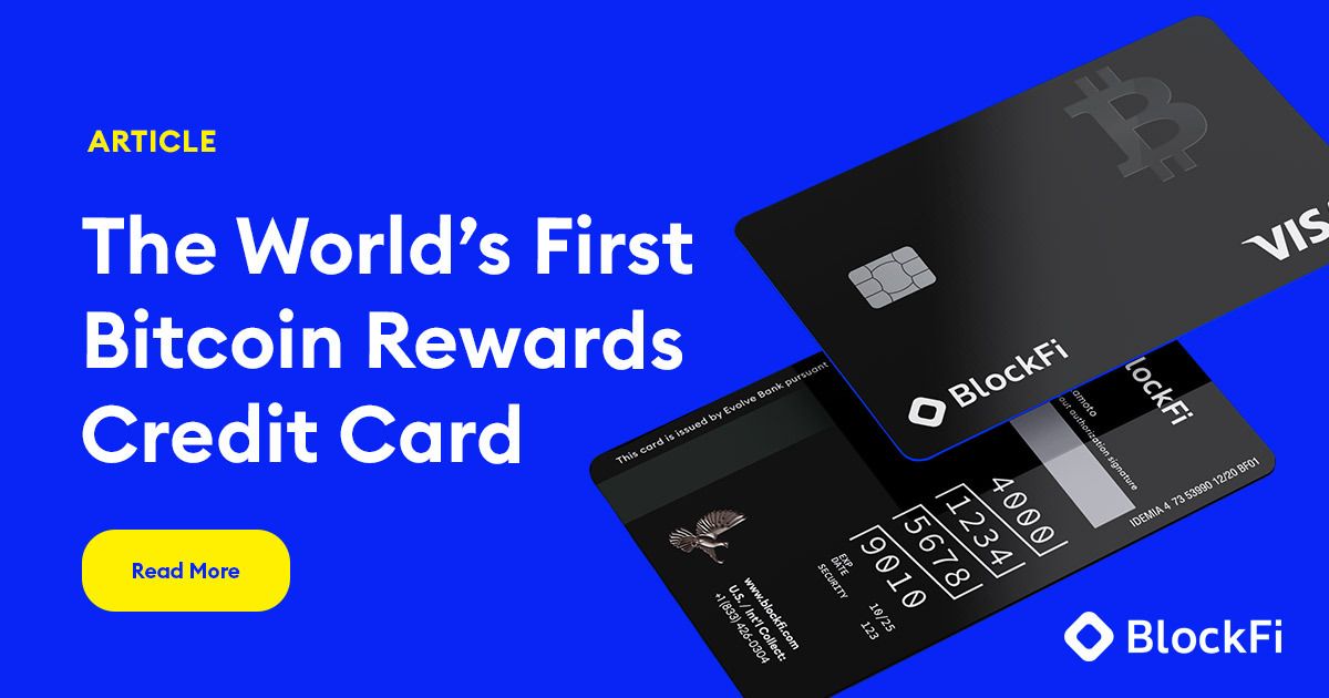 The Blockfi Rewards Credit Card - Why I Stopped Using It